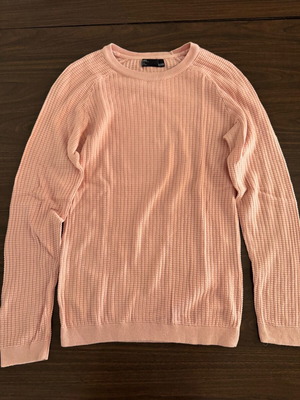 Bershka pink long-sleeve shirt XS used