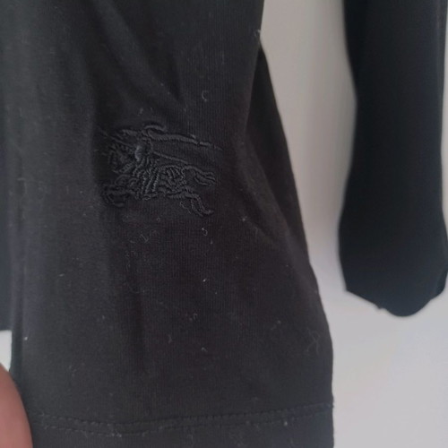 Burberry blouse used, slim fit, size M, black