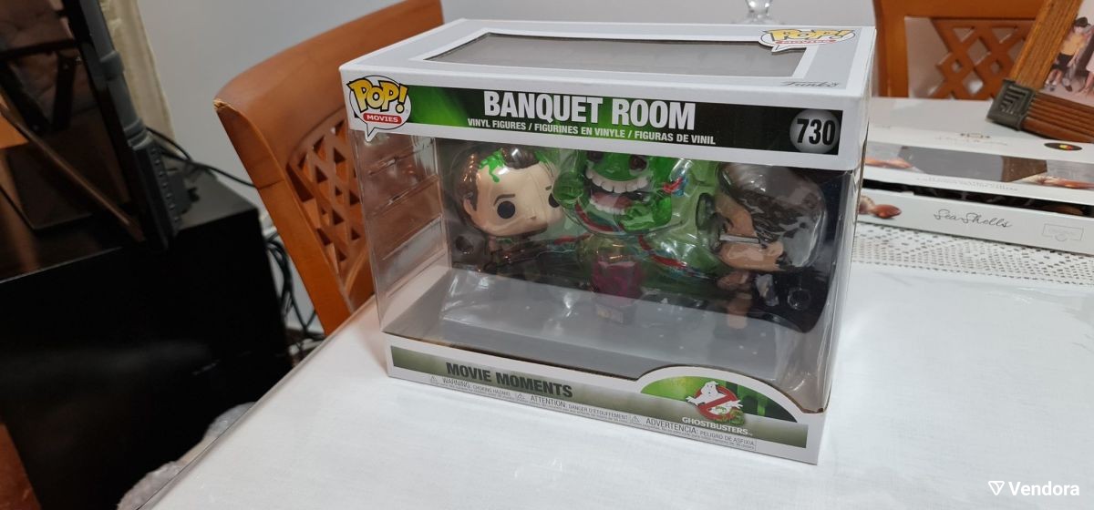 FUNKO Pop! Movies - Ghostbusters BANQUET ROOM # 730 Movie Moments Complete  w/box