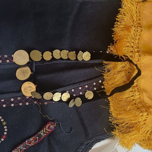 Thrace folk costume complete with jewelry, new