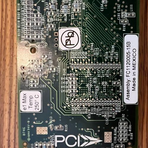 Emulex LightPulse 4Gb/s HBA Fibre Channel Card PCI-E LPe1150-E used without mounting bracket