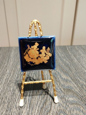 Miniature Easel Limoges France Original 1960/70 like new