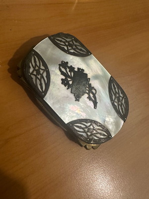 Coral shell used, silver