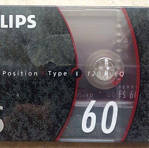 Philips FS 60 (1990) Vintage Κασέτες Κενές Καινούριες-Σφραγισμένες