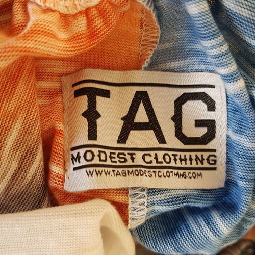 Tag Modest Clothing dress with open back used