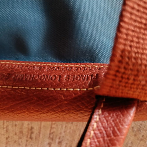 Longchamp Les Pliages Backpack like new, blue, waterproof material