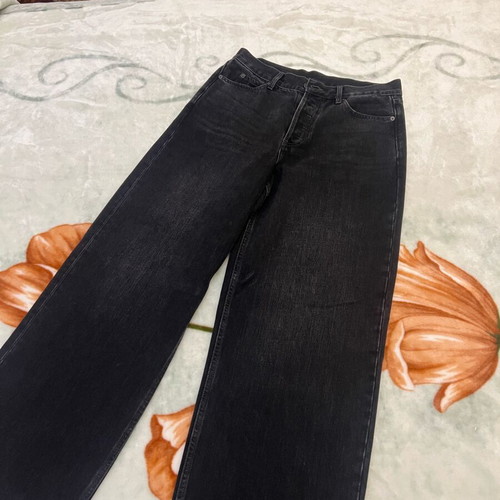 Acne Studios 1981 jeans like new, size S, wide fit, black washed