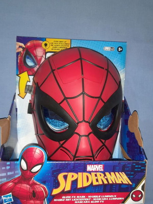 Spiderman Glow FX μάσκα νέα με φωτεινά εφέ