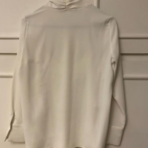 White crepe women's shirt like new, size L