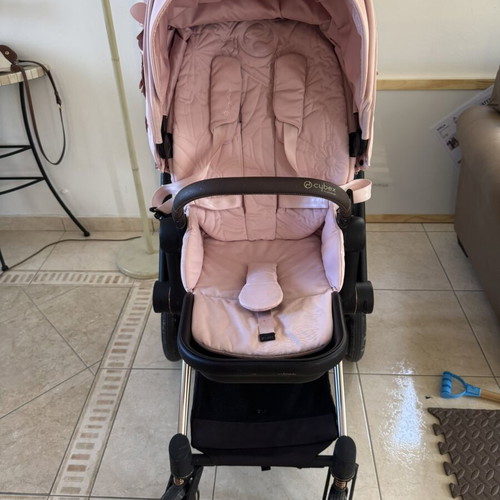 Cybex Simple Flower Collection stroller with basinet
