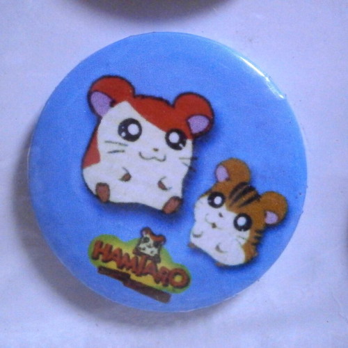 Hamtaro badges new, pack of 12 vintage pieces
