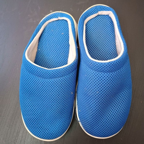 Slippers women's size 38 used, blue