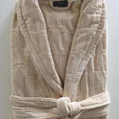 Carrara Deluxe Soft Bathrobe 100% Cotton Velour Terry Towel new