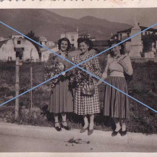 1950 photo at the foothills of Vermio used