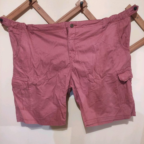 Double men's bermuda 8XL pink like new