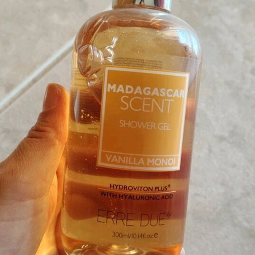 Erre Due body lotion and shower gel Madagascar vanilla new