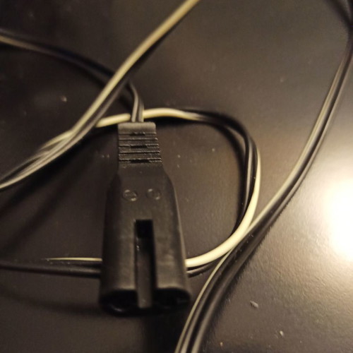 Power adapters used, set of 2 pieces