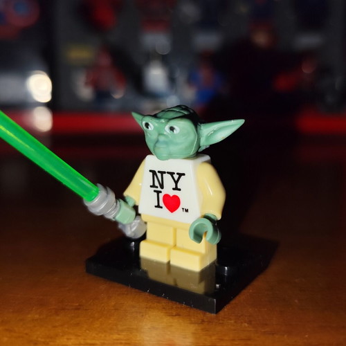 Yoda New York I Love Lego figure like new