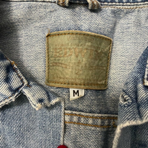Edwin vintage denim jacket like new, blue, women's