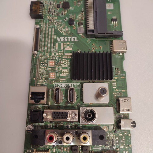 Mainboard 17MB181TC used from TV with broken panel