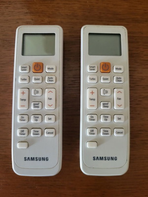Samsung A/C remote controls used, pack of 2