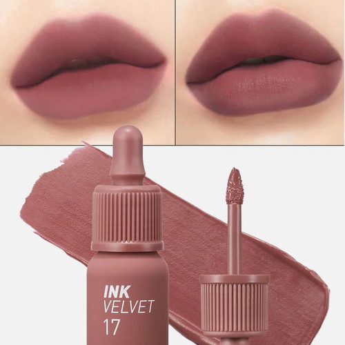 Peripera Ink Velvet 17 Rosy Nude multifunctional tint new