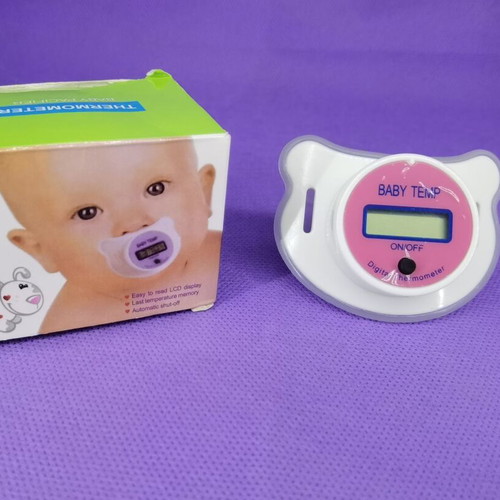 Digital pacifier thermometer for babies new
