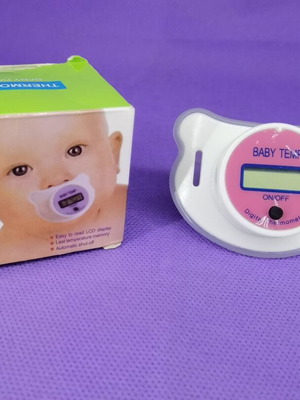 Digital pacifier thermometer for babies new