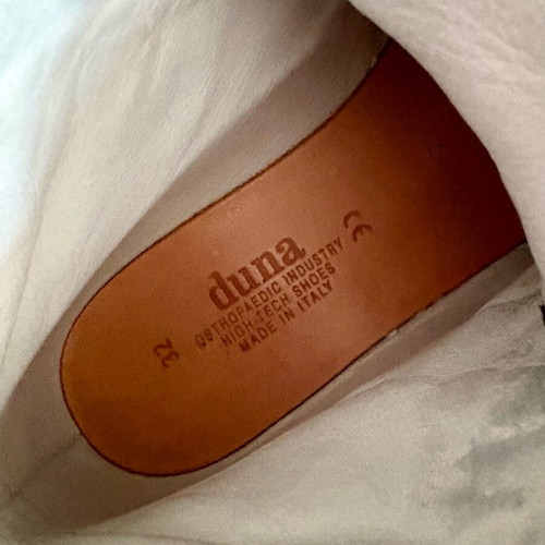 Duna Italian boots used, size 32, blue leather