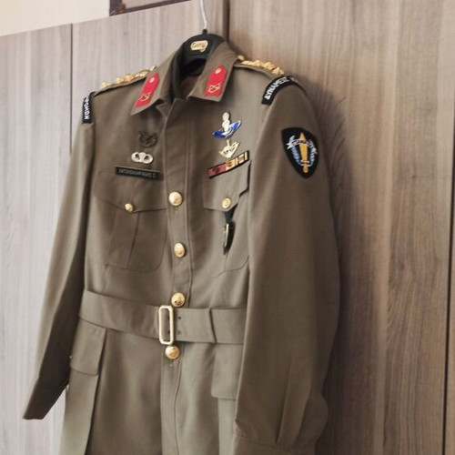 Summer Service Tunic 8G Africana Colonel Greek Army Special Forces like new