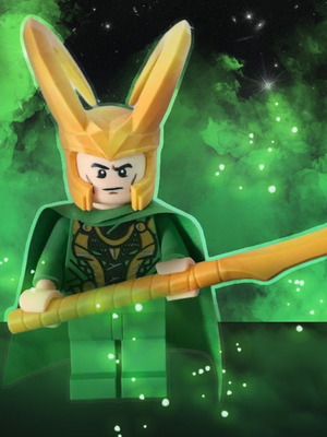 Marvel Large 3D Printed Loki Figure new, collectible 16 cm