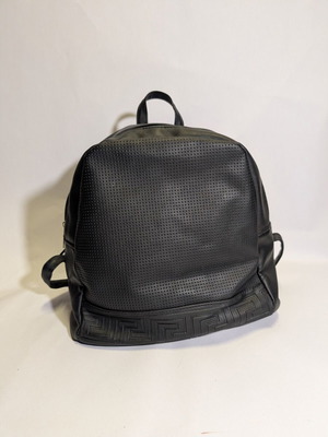 Women's black backpack used