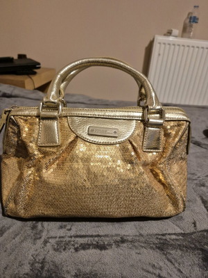 Ferre bag gold with sequins like new