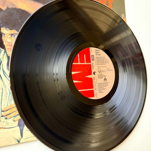 Queen Sheer Heart Attack LP used, Greek reissue 80s