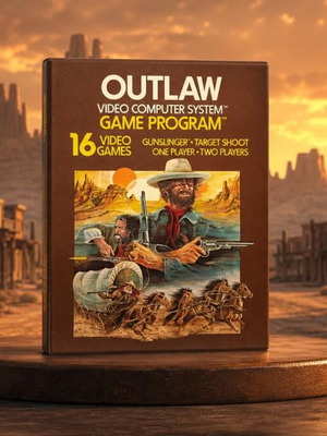 Atari 2600 - Outlaw (Big Box) CX2605