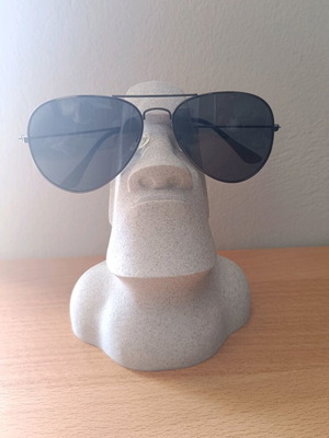 Moai Sunglasses/Glasses Stand new, marble color