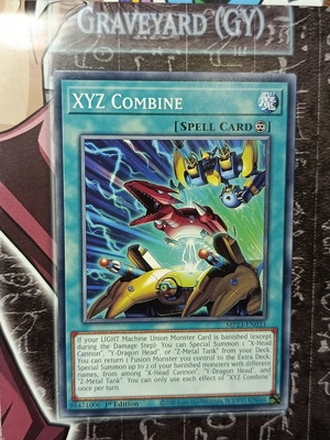 XYZ Combine spell card like new