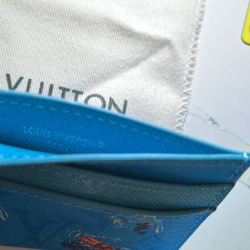 Louis Vuitton wallet new, blue