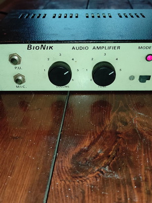 Ενισχυτής ήχου Vintage BioNik μεταχειρισμένος, ελληνικός