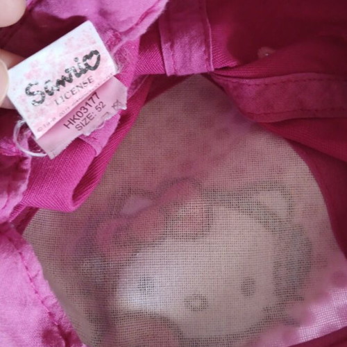 Girls' hat like new, pink, size 52