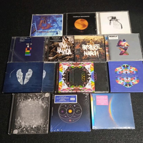 Coldplay CD discography used, complete studio album collection