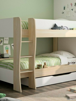 Κουκέτα Roomy σαν καινούργια με 2 μονά κρεβάτια 90x200 εκ.