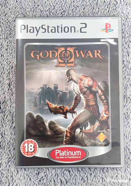  God Of War 2 Sony PS 2 Platinum (schedon kenourgio)