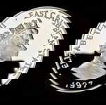  1997 EAST CARIBBEAN STATES - Golden Wedding ** Silver Proof ** coin w COA