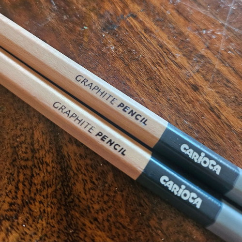 Pencils HB Carioca pack of 2 new