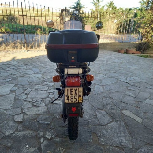 Honda Transalp 600 motorcycle 1998, purple