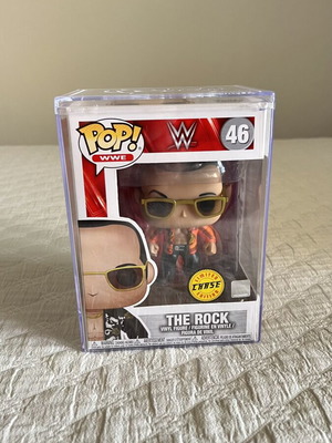 Funko Pop The Rock Chase new with protector