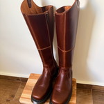 Dr. Martens Amaayah μπότες ιππασίας καφέ καινούργιες, δέρμα, 38
