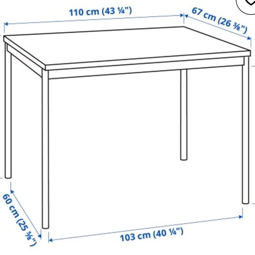 Table 110x67 like new