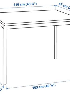 Table 110x67 like new